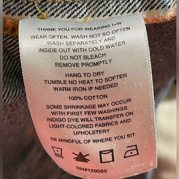 Imogene and Willie Blue Denim Jeans - Picture 5 of 7